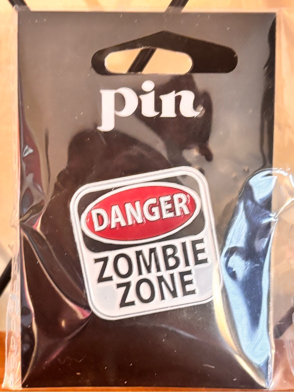 Zombie Enamel Pin